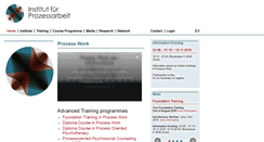 Desktop Screenshot of institut-prozessarbeit.ch